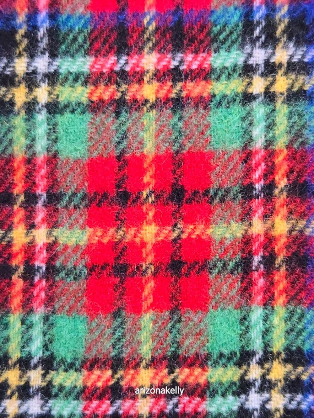 NWOT J. Crew Tartan Plaid Wool Blend Scarf - Picture 6 of 9